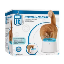 Поїлка-фонтан для котів та собак Catit Fresh & Clear 2 л (пластик)