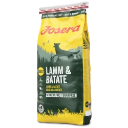 Беззерновий корм для собак усіх порід з ягням і бататом JOSERA Lam & Batate 15 кг