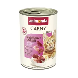 Вологий корм для дорослих котів Мультим'ясний коктейль Animonda Carny Adult Multi Meat Cocktail 400 г